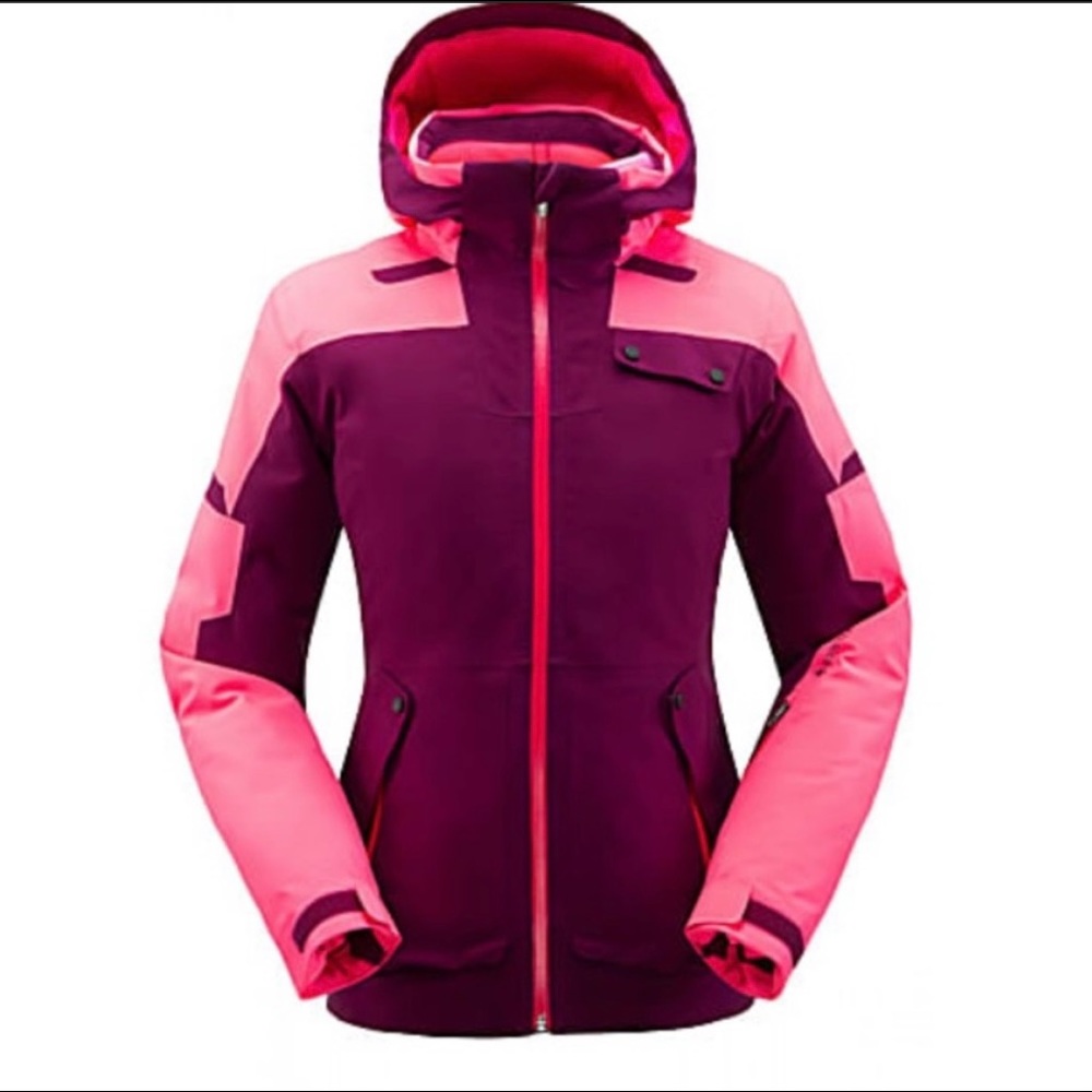 NWOT Spyder BALANCE GTX Ski Jacket Sz 6
 bubblegum & grape. Cut tags to wear 1x